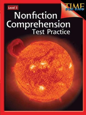 cover image of Nonfiction Comprehension Test Practice Level 3